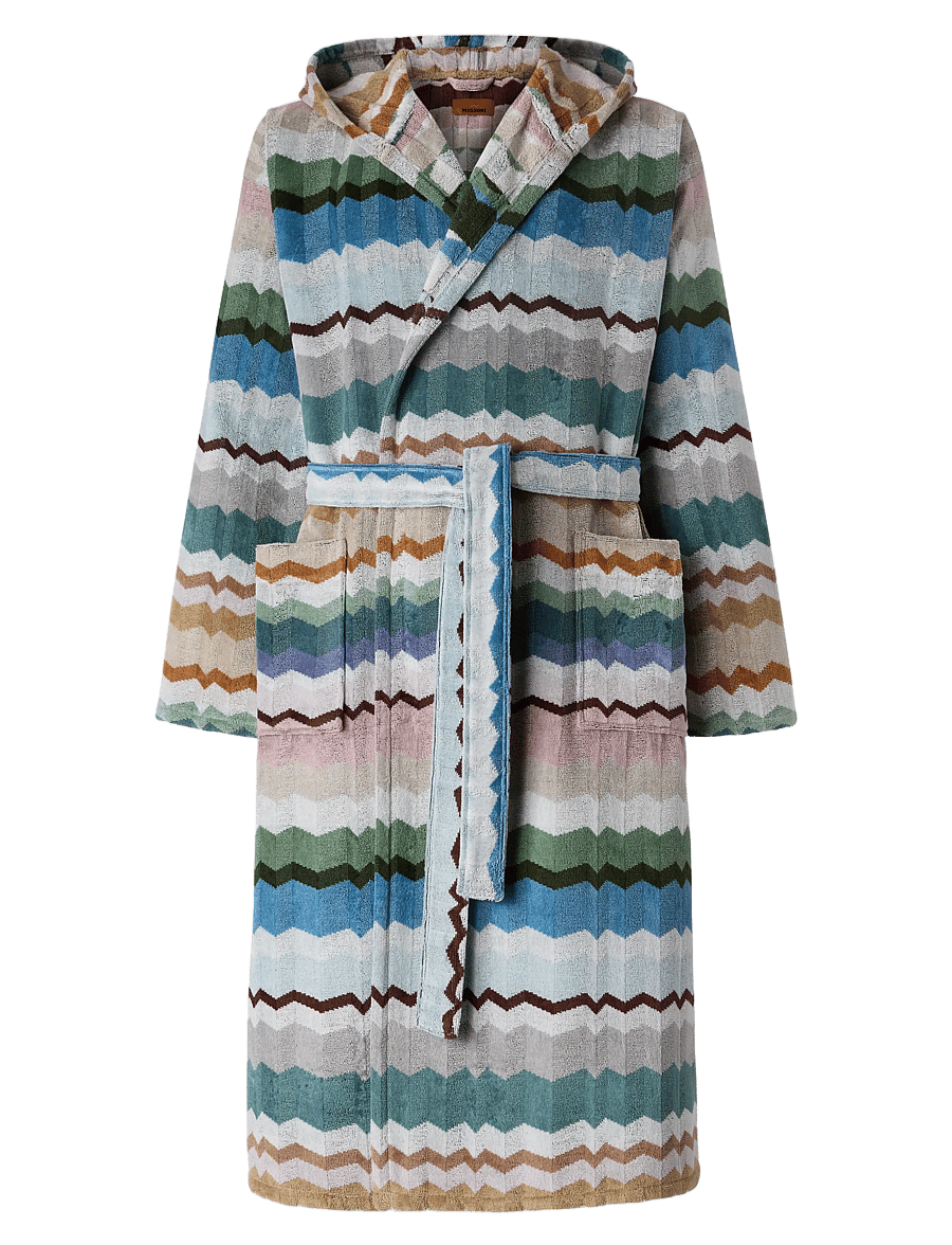 Missoni Home - EVA HOODED BATHROBE S, 100 - alltags-style - multicolor - 1
