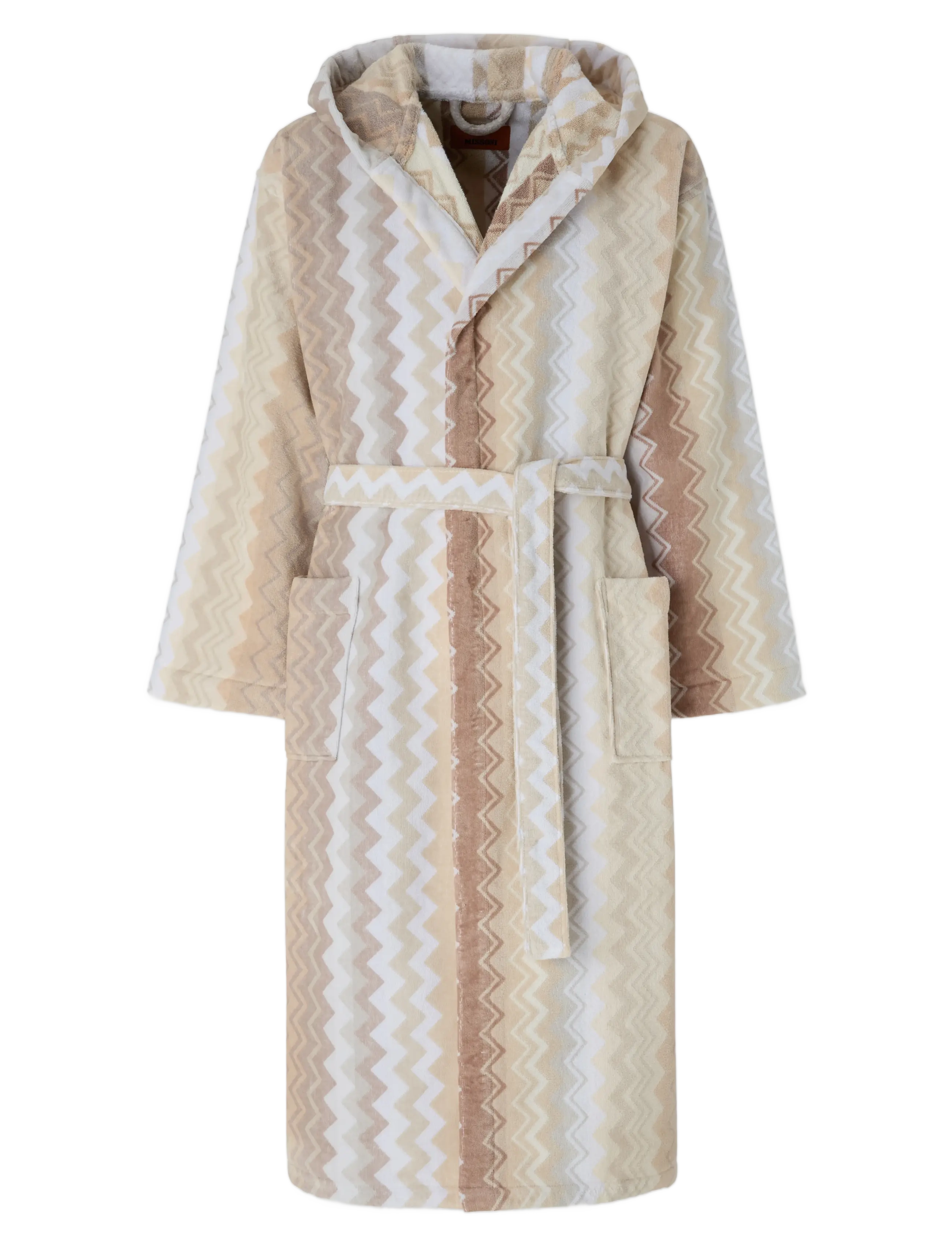 Missoni Home GIACOMO HOODED BATHROBE XL, 21 - Visa allt - NATURAL / beige
