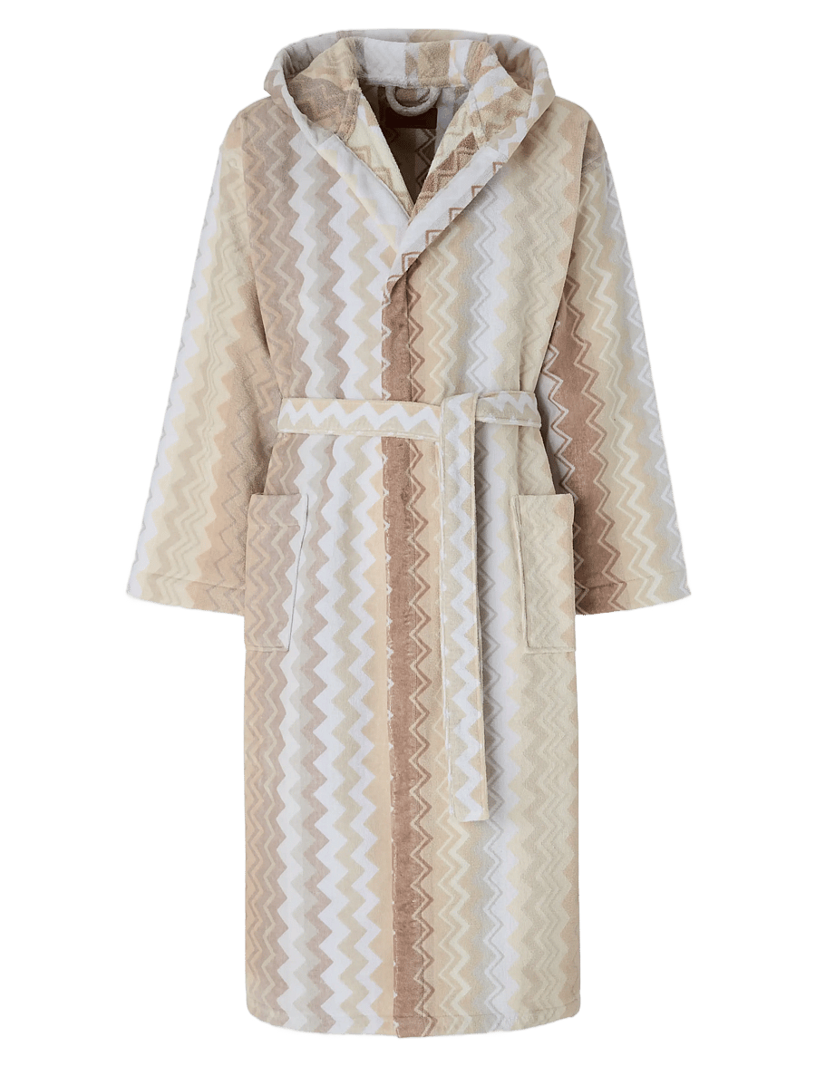 Missoni Home - GIACOMO HOODED BATHROBE XS, 21 - nach preis einkaufen - natural - 1