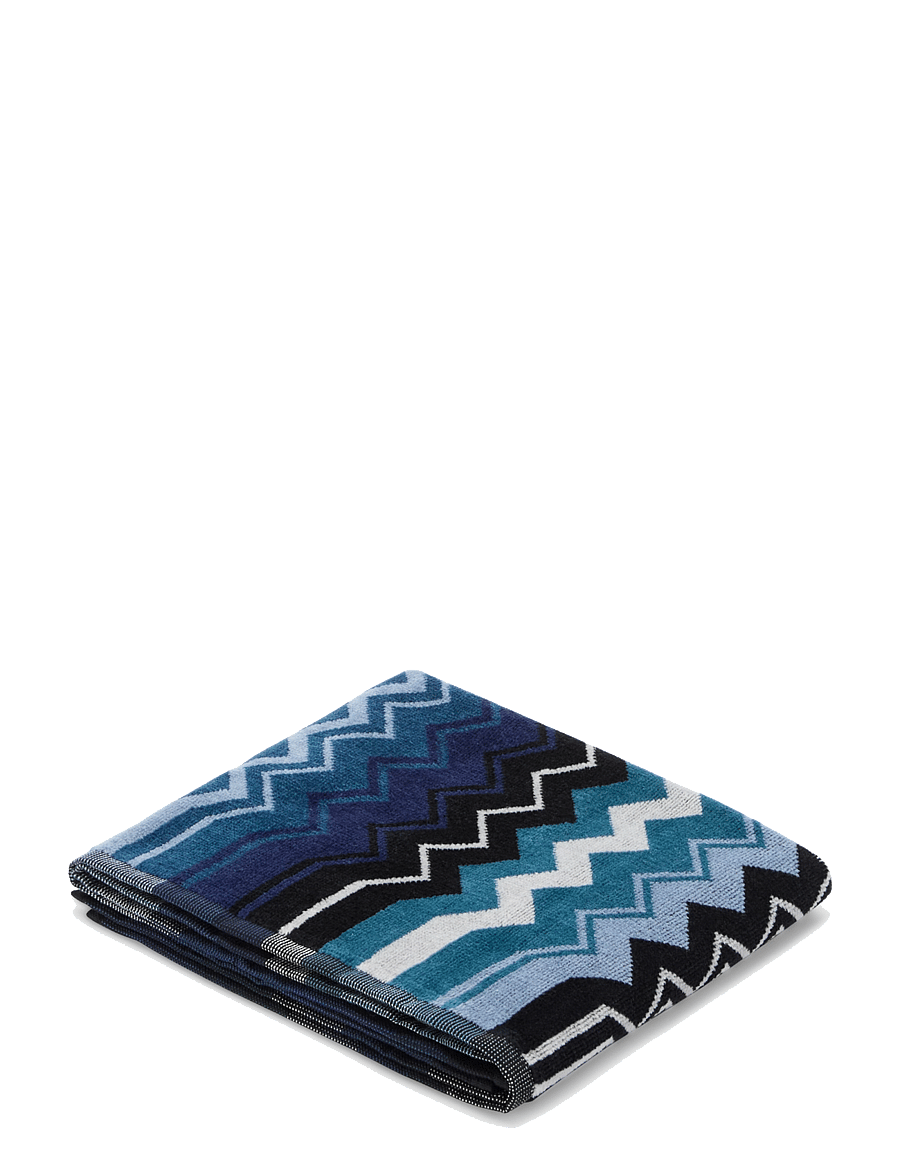 Missoni Home - (BS)GIACOMO HAND TOWEL 40X70 SINGLE PACKAGE, 50 - badetücher - blue - 0