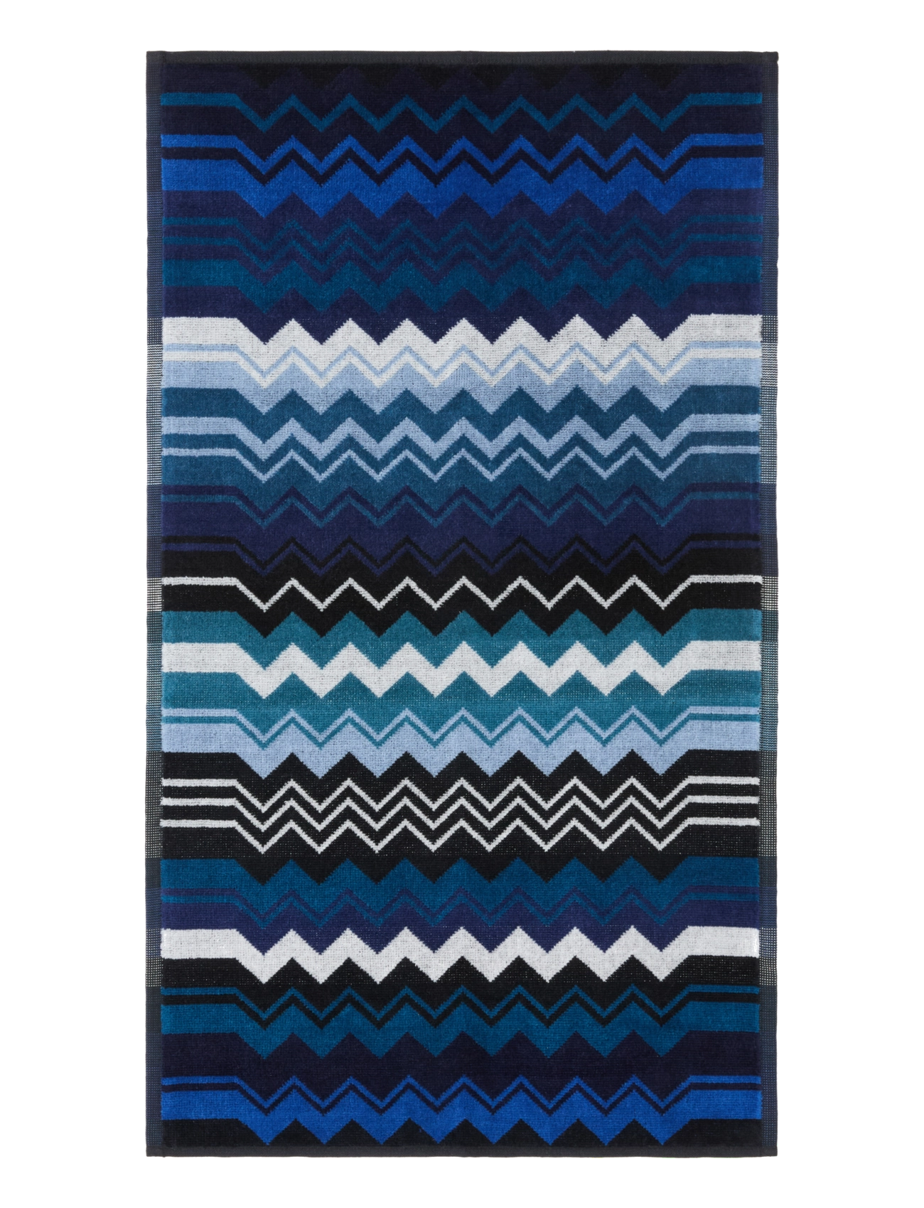 Missoni Home - (BS)GIACOMO HAND TOWEL 40X70 SINGLE PACKAGE, 50 - blue - 1