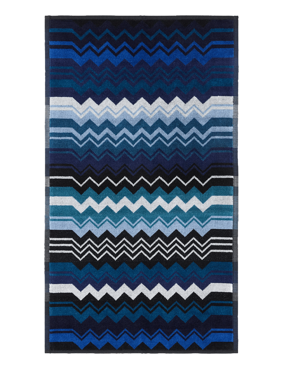 Missoni Home - (BS)GIACOMO HAND TOWEL 40X70 SINGLE PACKAGE, 50 - badetücher - blue - 1