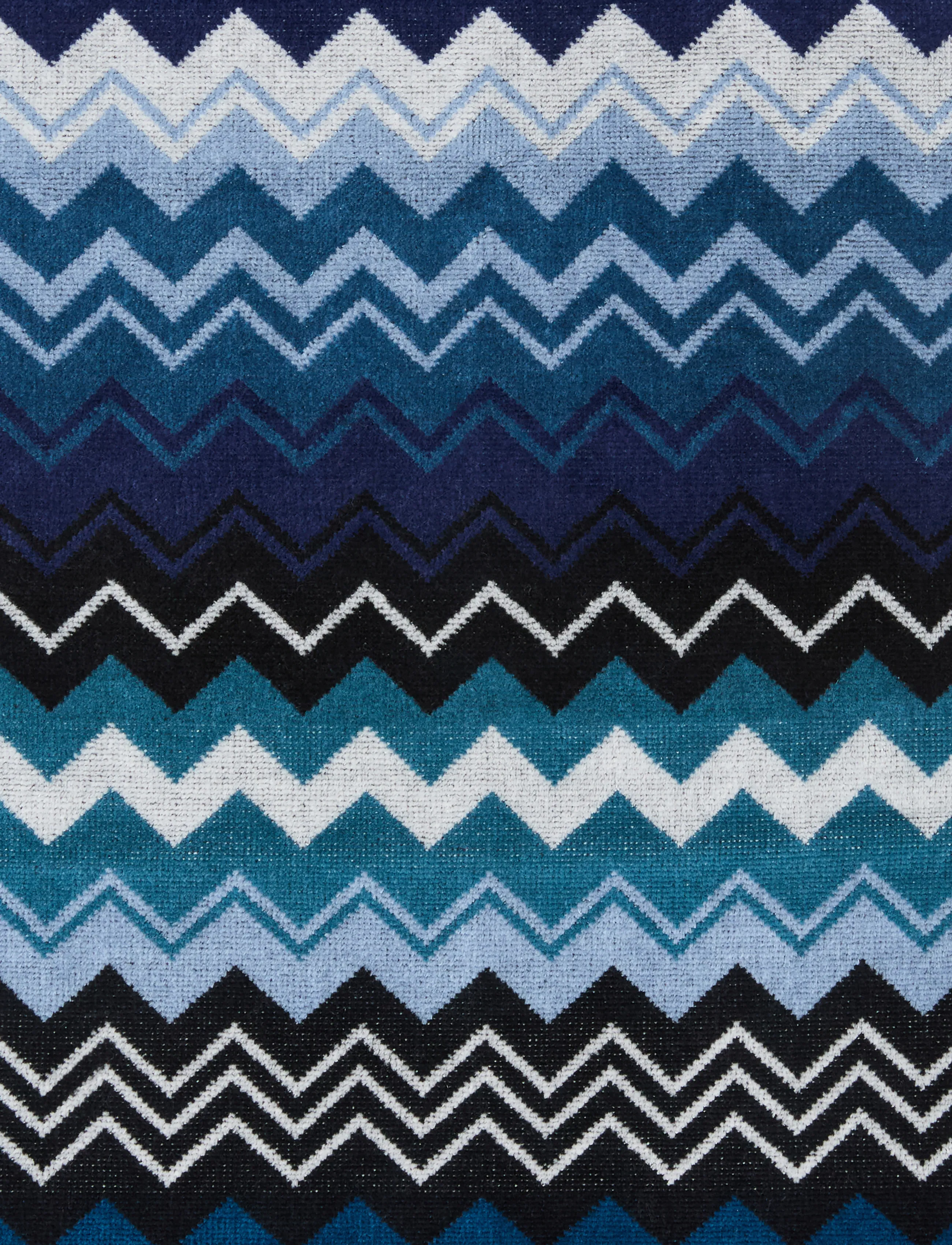 Missoni Home - (BS)GIACOMO HAND TOWEL 40X70 SINGLE PACKAGE, 50 - blue - 3