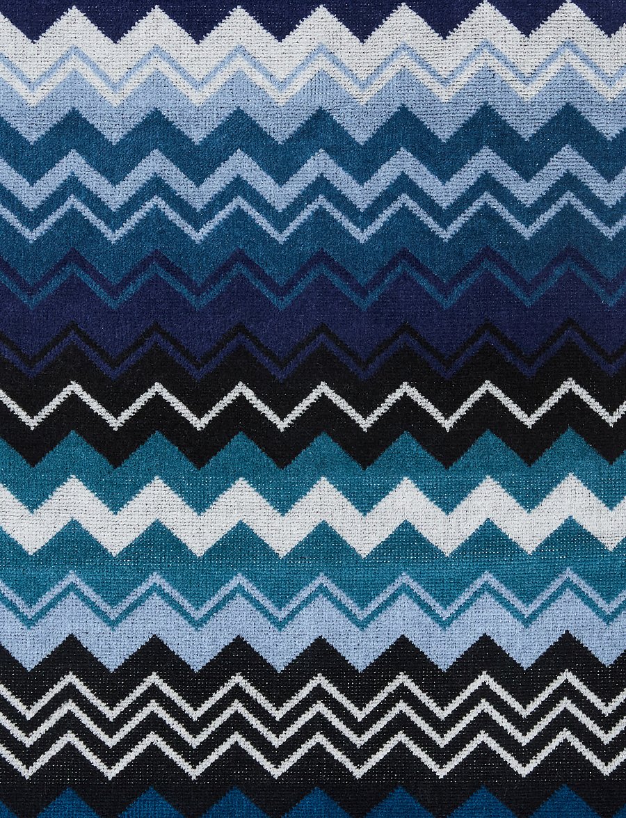 Missoni Home - (BS)GIACOMO HAND TOWEL 40X70 SINGLE PACKAGE, 50 - badetücher - blue - 3