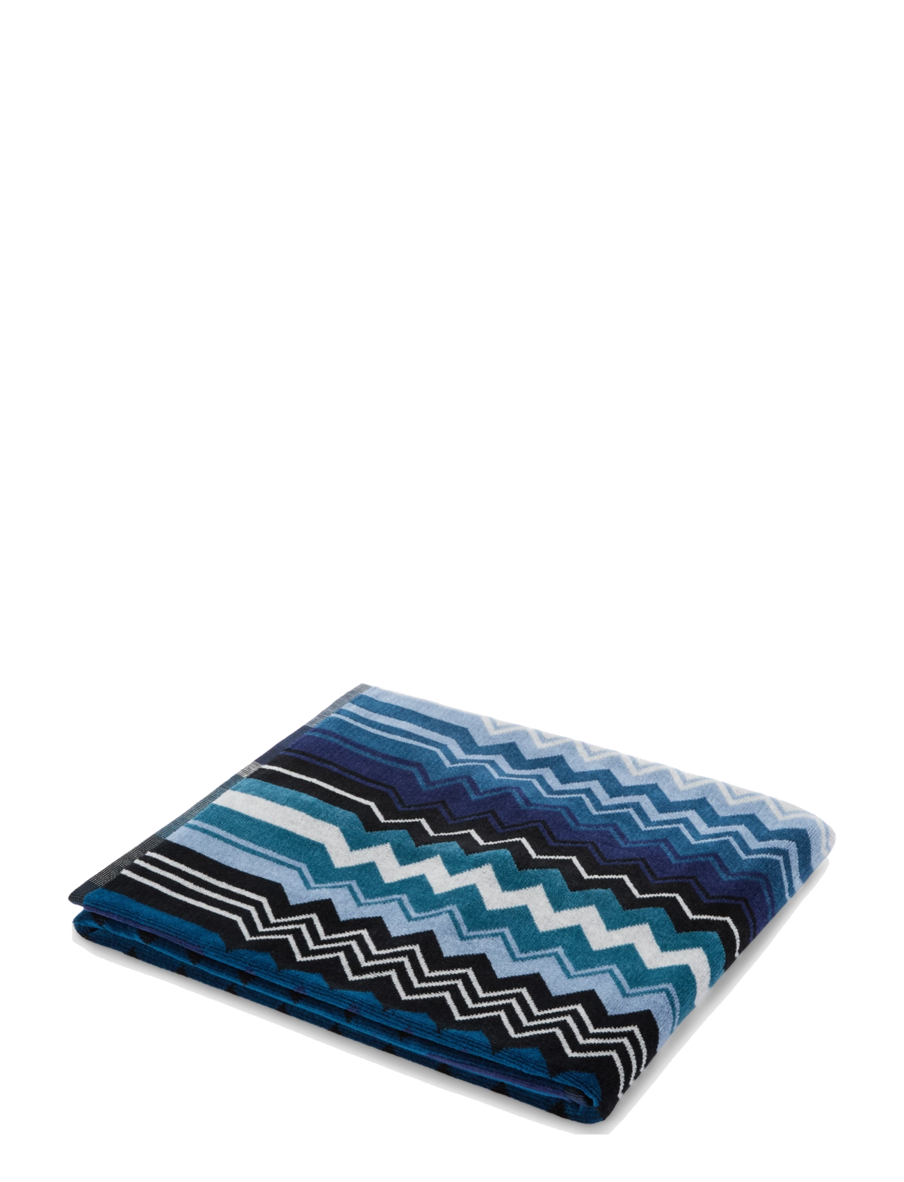 Missoni Home (Bs)Giacomo Bath Towel 70X115 Single Package, 50, Bath Håndklæde, Blå, Str: 70X115