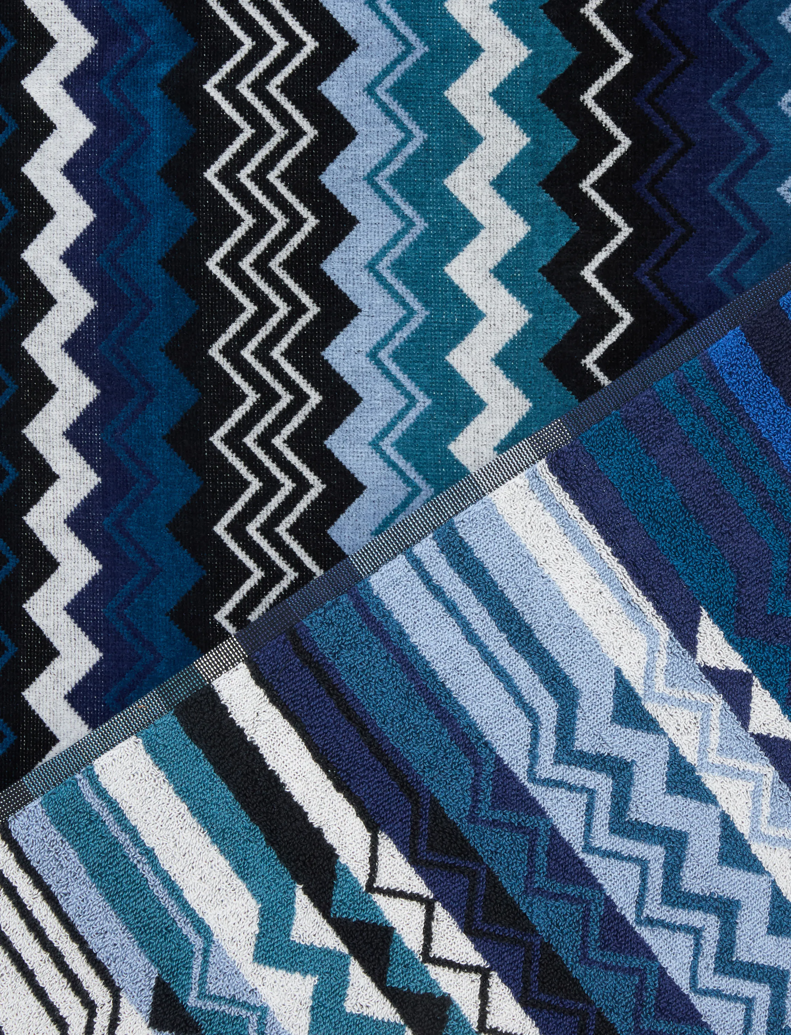 Missoni Home - (BS)GIACOMO BATH TOWEL 70X115 SINGLE PACKAGE, 50 - blue - 2