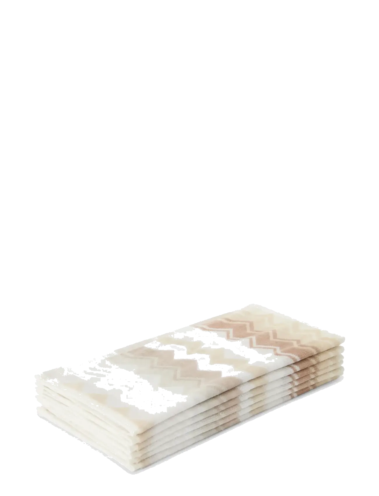 Missoni Home GIACOMO FACE TOWEL 30X30 N 6 PCS -BOX, 21 - Gesichtshandtücher - NATURAL / cream