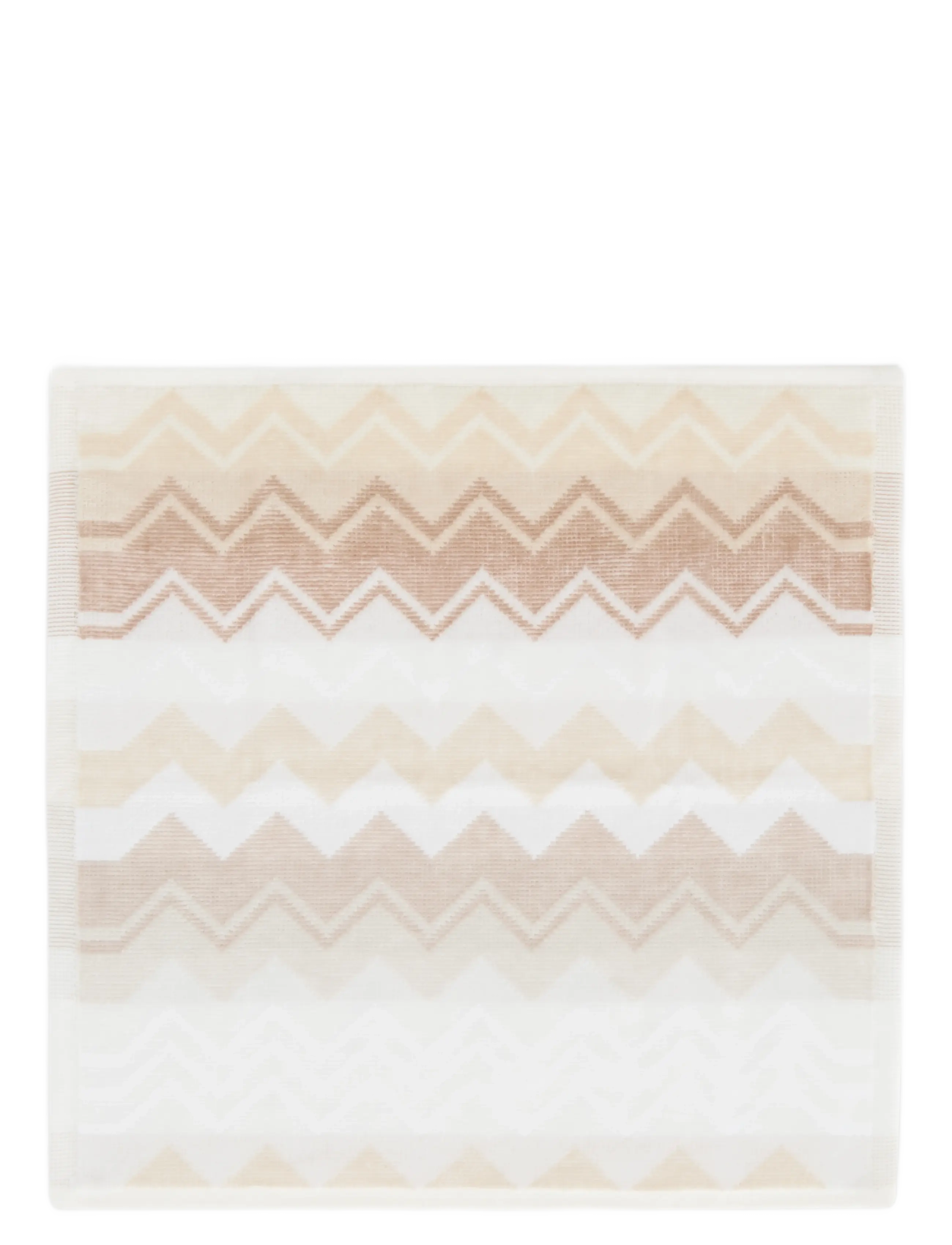 Missoni Home - GIACOMO FACE TOWEL - näorätikud - natural - 2