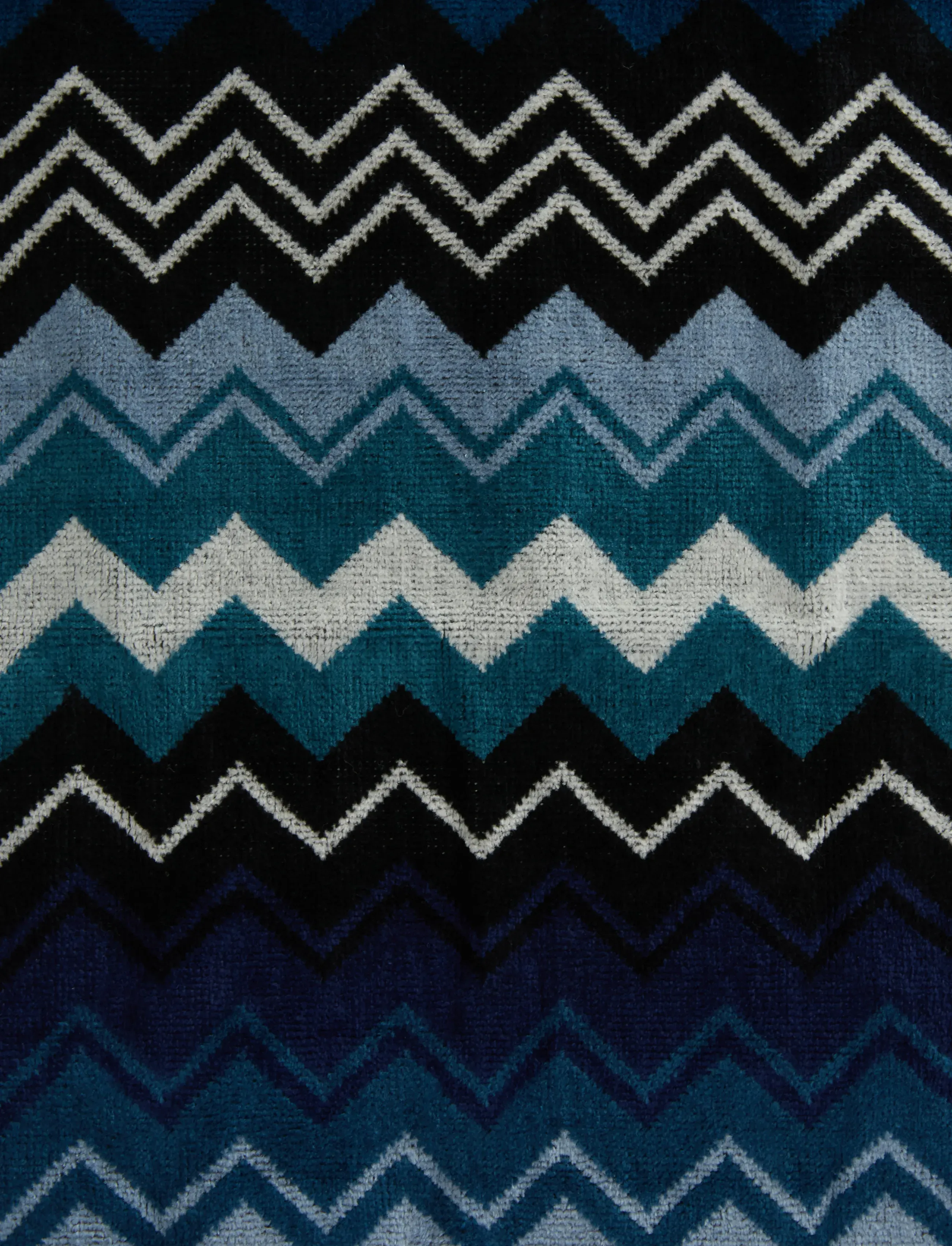 Missoni Home - GIACOMO FACE TOWEL - vaskeklude - blue - 3