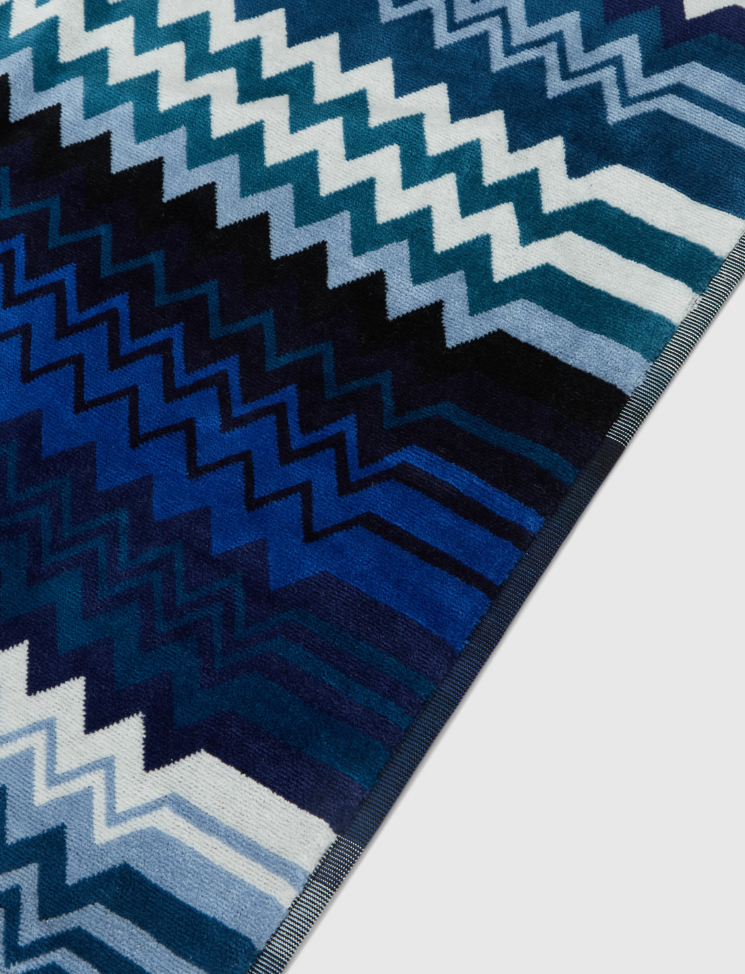 Missoni Home - GIACOMO BATH MAT 90X60 GR/MQ 630, 50 - blue - 1