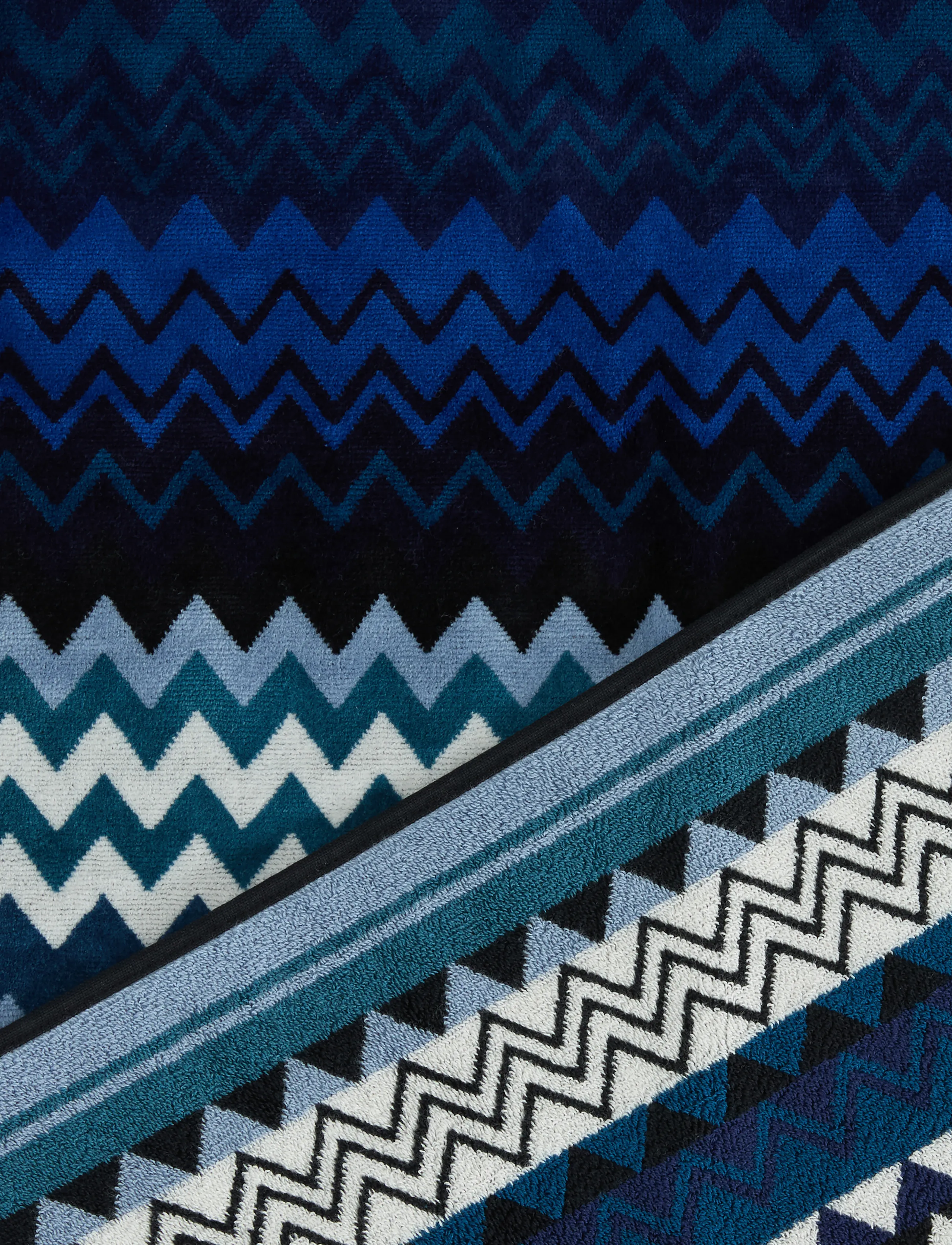 Missoni Home - GIACOMO BATH MAT 90X60 GR/MQ 630, 50 - blue - 3