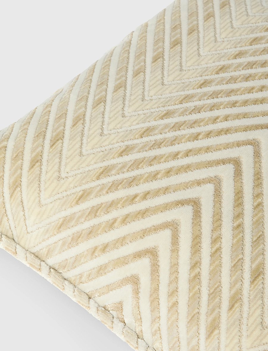 Missoni Home - ZIGGY CUSHION 40X40*, 201 - padjad - white - 1