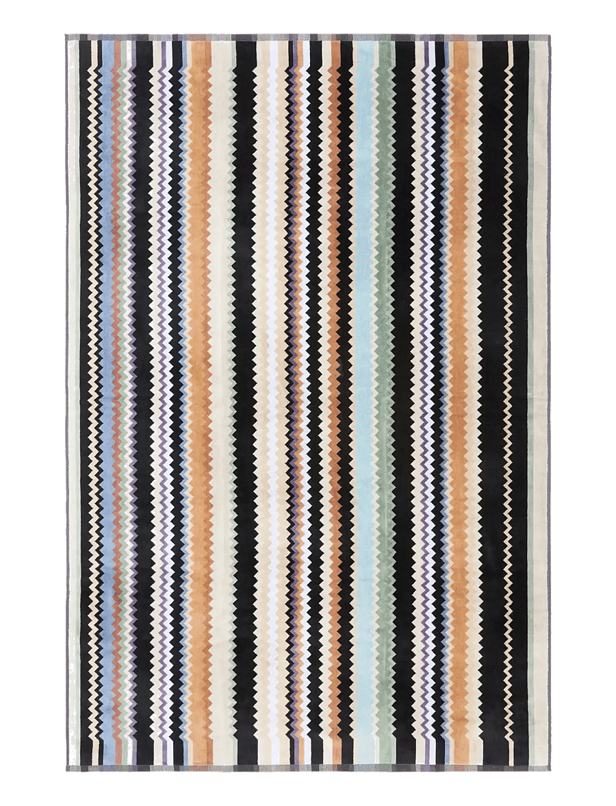 Missoni Home - CURT BATH SHEET 100X150, 148 - badehåndklæder - beige multicolor - 1
