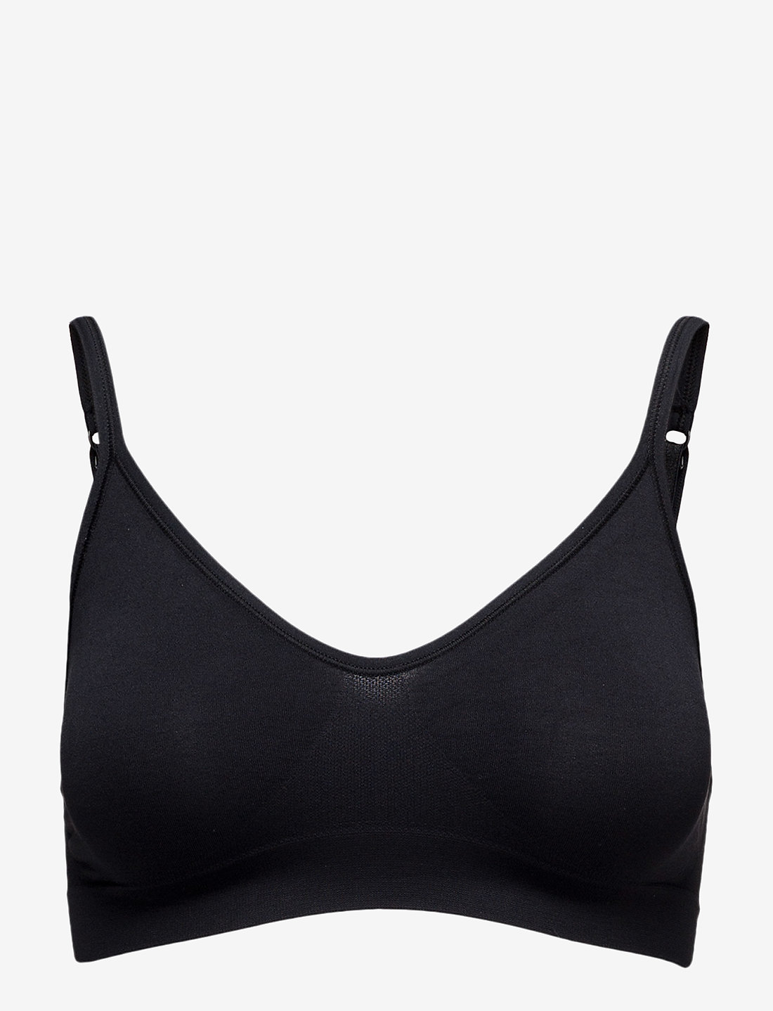 Missya - Lucia bra top - tank top bras - black - 1