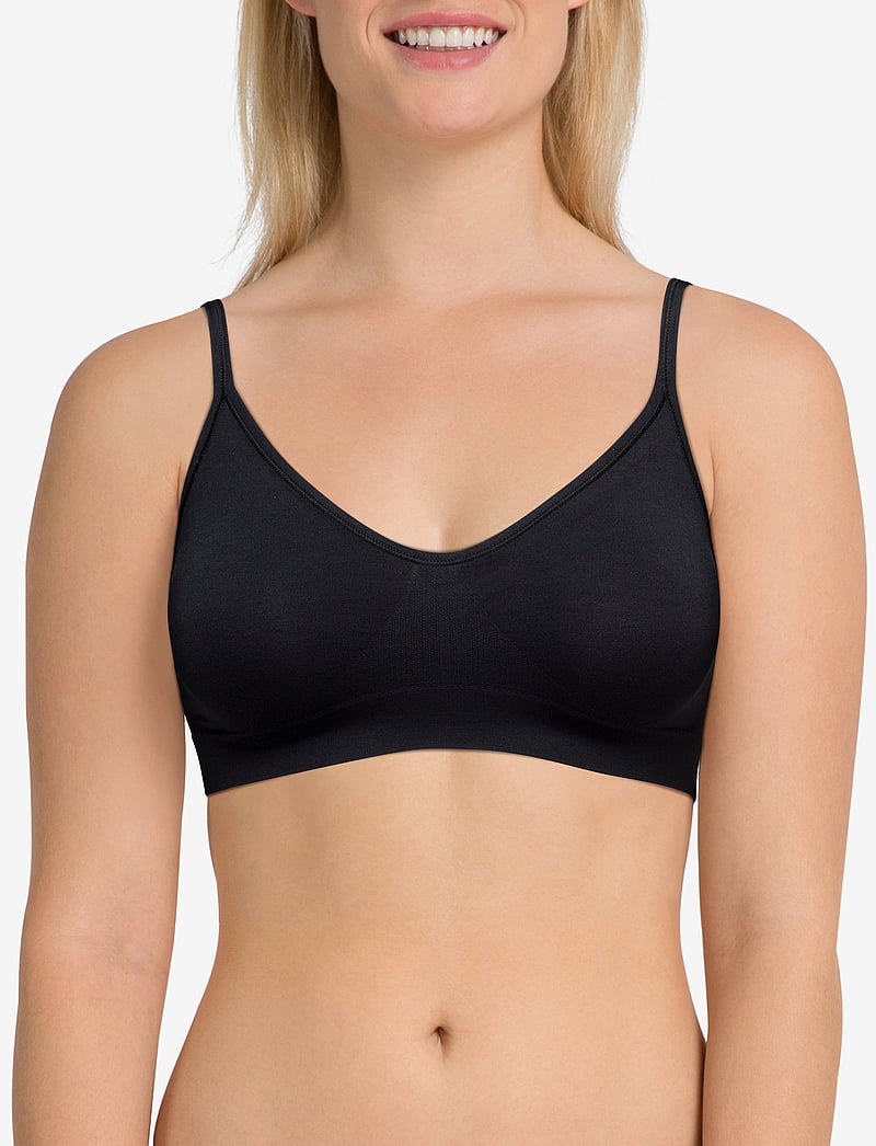 Missya - Lucia bra top - tank top-bh'er - black - 4
