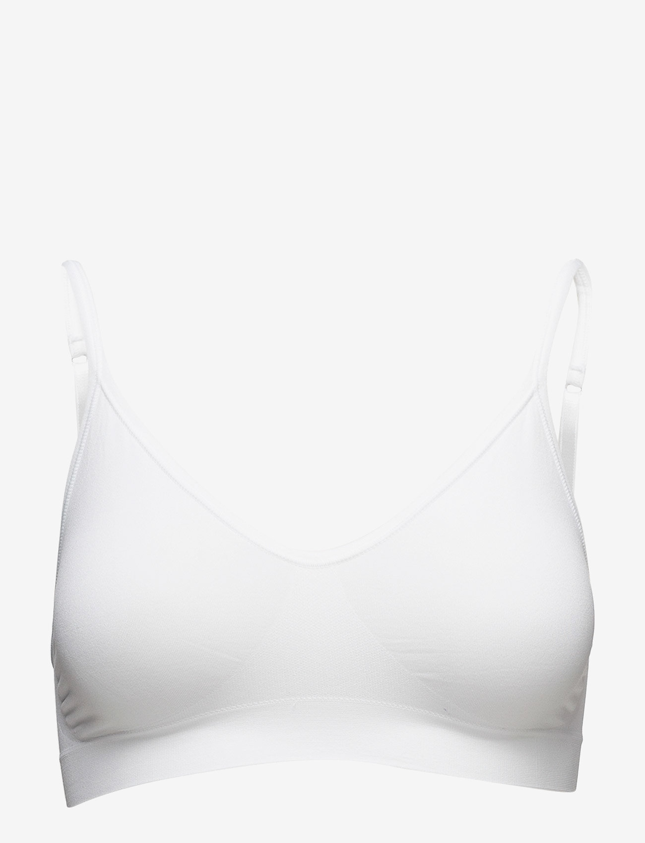 Missya - Lucia bra top - tank top bras - white - 1