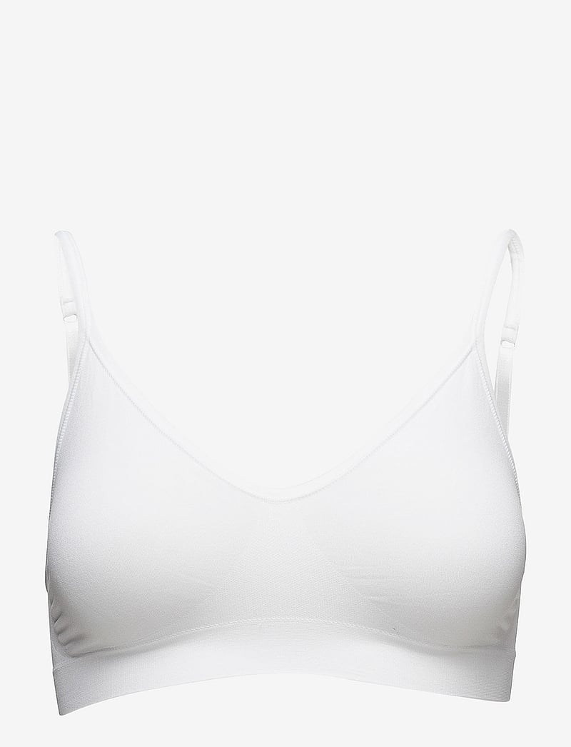 Missya - Lucia bra top - tank-top-bhs - white - 0
