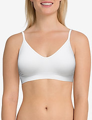 Missya - Lucia bra top - tank top bras - white - 3