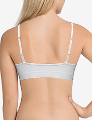 Missya - Lucia bra top - tank top bras - white - 4