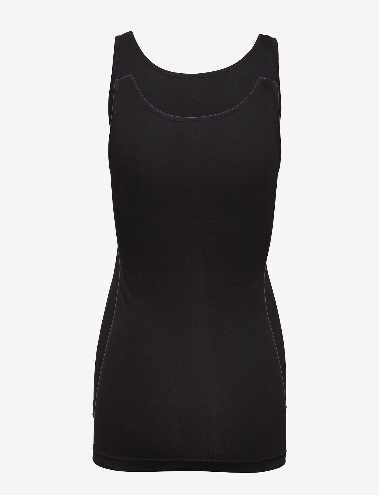 Missya - Lace wide strap 2 PACK - alhaisimmat hinnat - black - 2