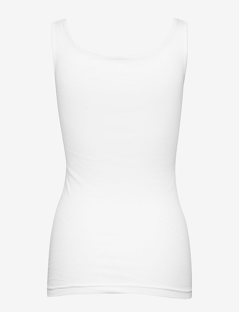 Missya - Lace wide strap 2 PACK - Överdelar - white - 1