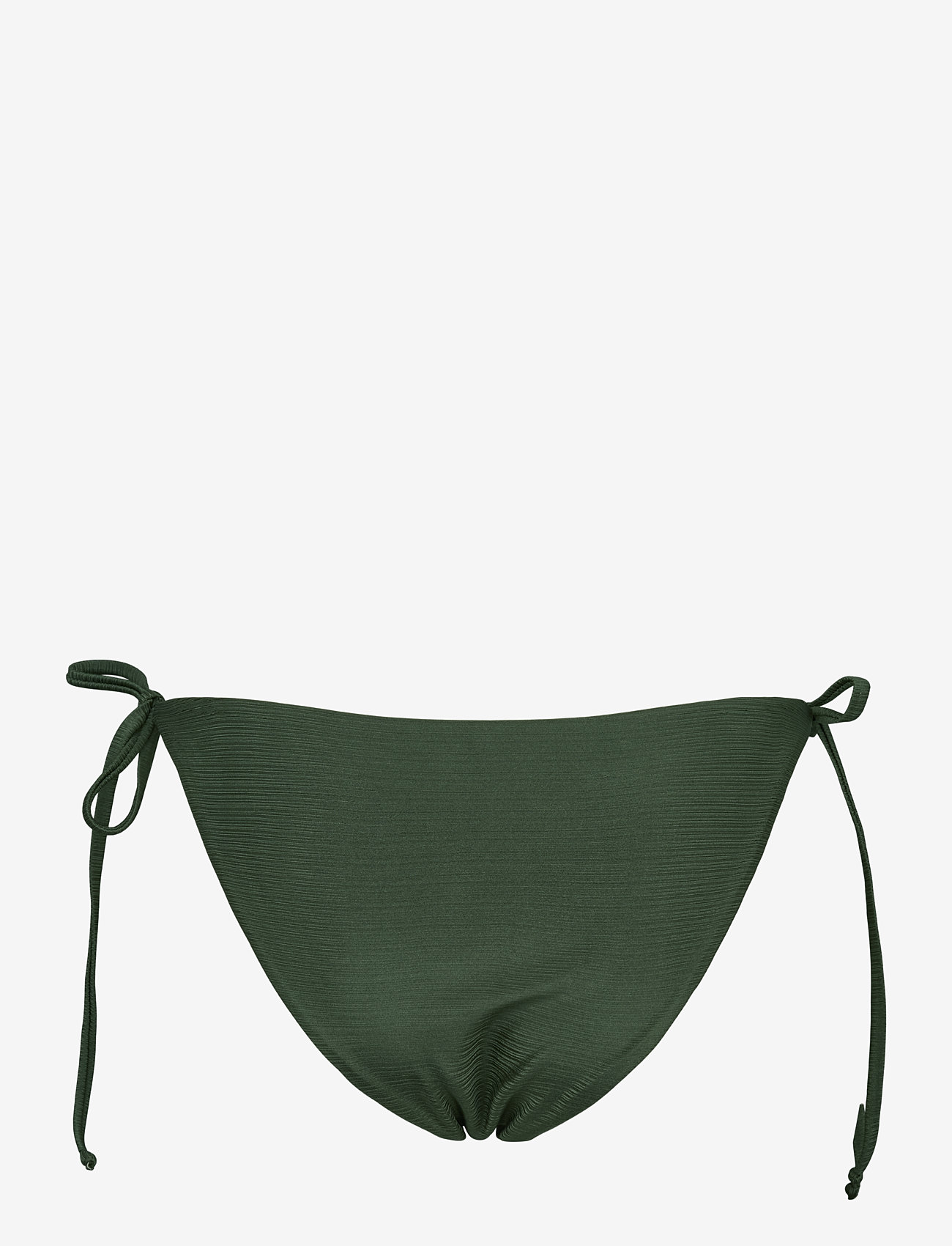 Missya - Belize tai cord - side tie bikinier - dark green - 1