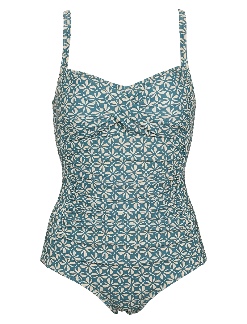 Missya - Chris swimsuit - badeanzüge - stone blue - 1