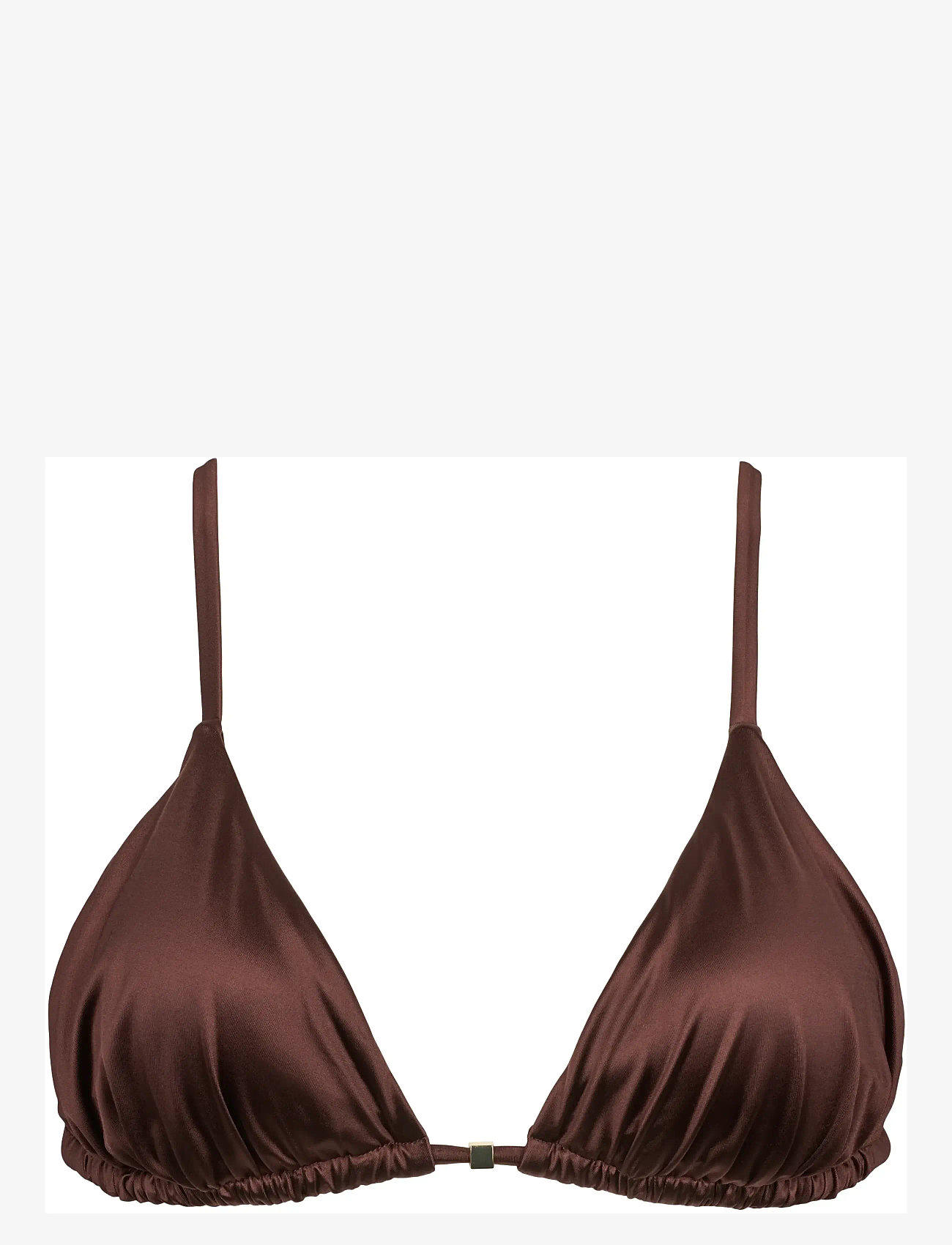 Missya - Fiji triangle - dreieck-bikini-oberteile - brown - 0