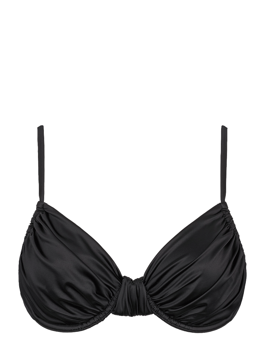Missya - Fiji top - bedrade bikinitops - black - 1