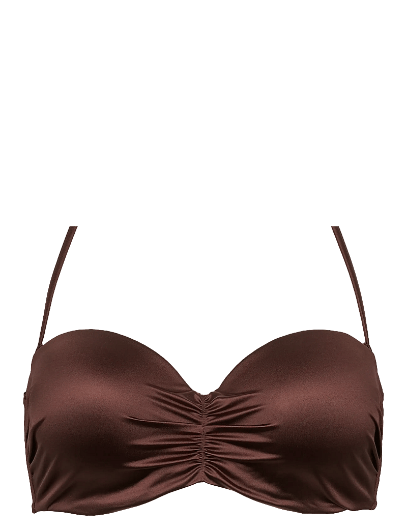 Missya - Fiji bandeau - bandeau-bikini-oberteile - brown - 0