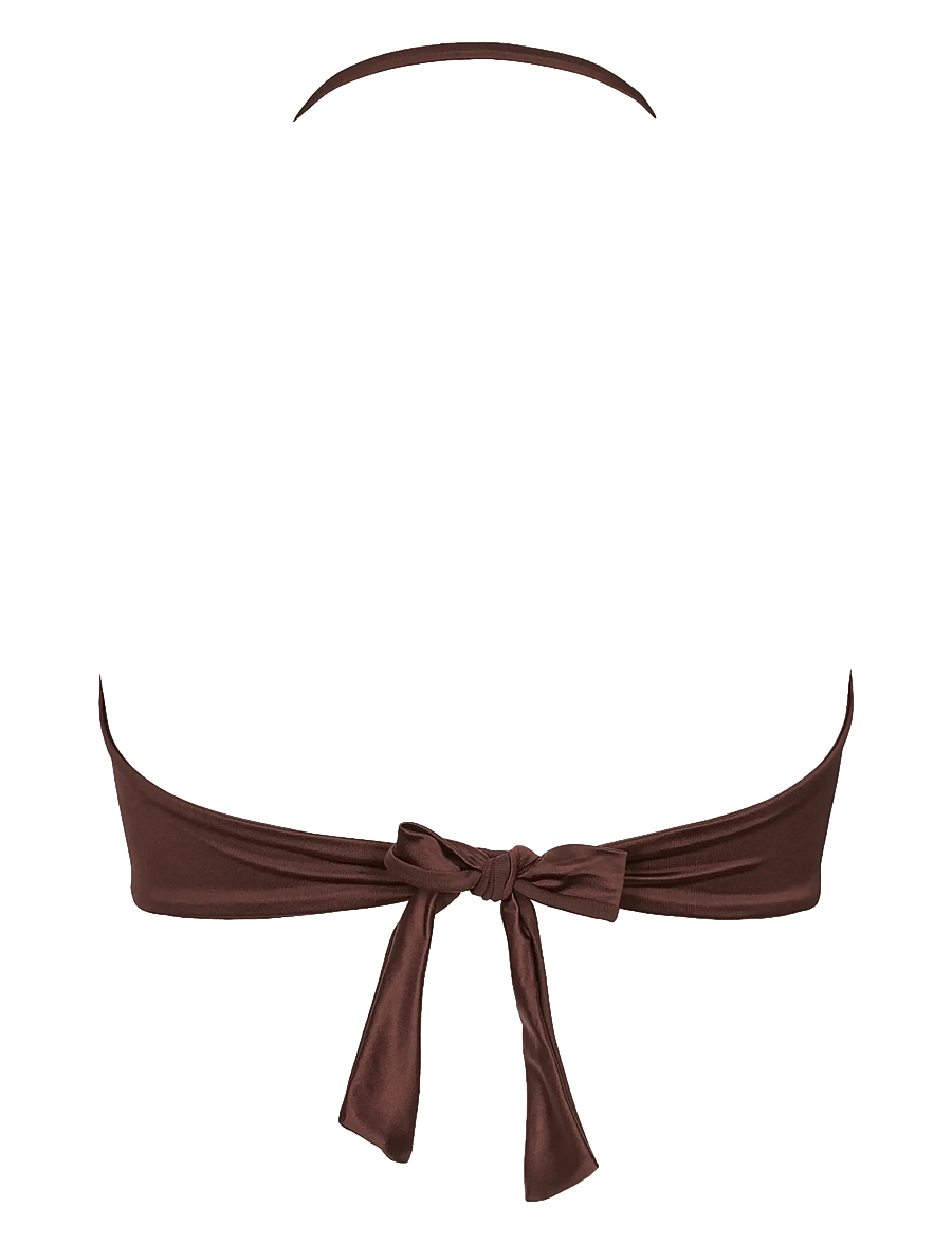 Missya - Fiji bandeau - bandeau-bikini-oberteile - brown - 1