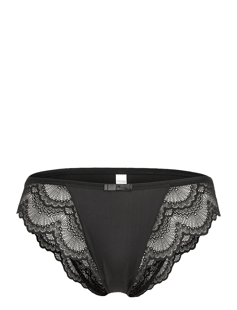 Missya - Tanya tai - brazilian slips - black - 0