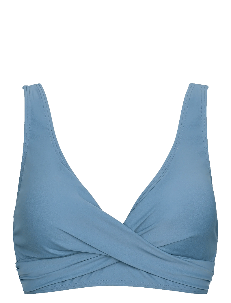 Missya - Santa Cruz top - bikinien kolmioyläosat - grey blue - 1