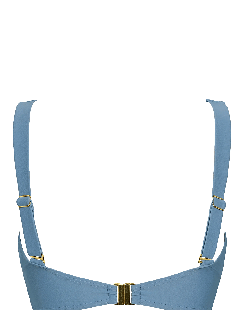 Missya - Santa Cruz top - bikinien kolmioyläosat - grey blue - 2