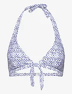 Monte Carlo bikini top - BLUE/WHITE