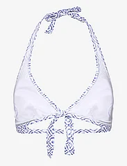 Missya - Monte Carlo bikini top - bikinis med trekantform - blue/white - 1