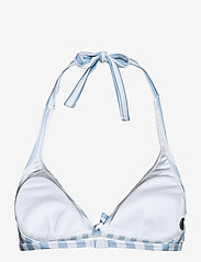 Missya - Monte Carlo bikini top - blue/white stripes - 1