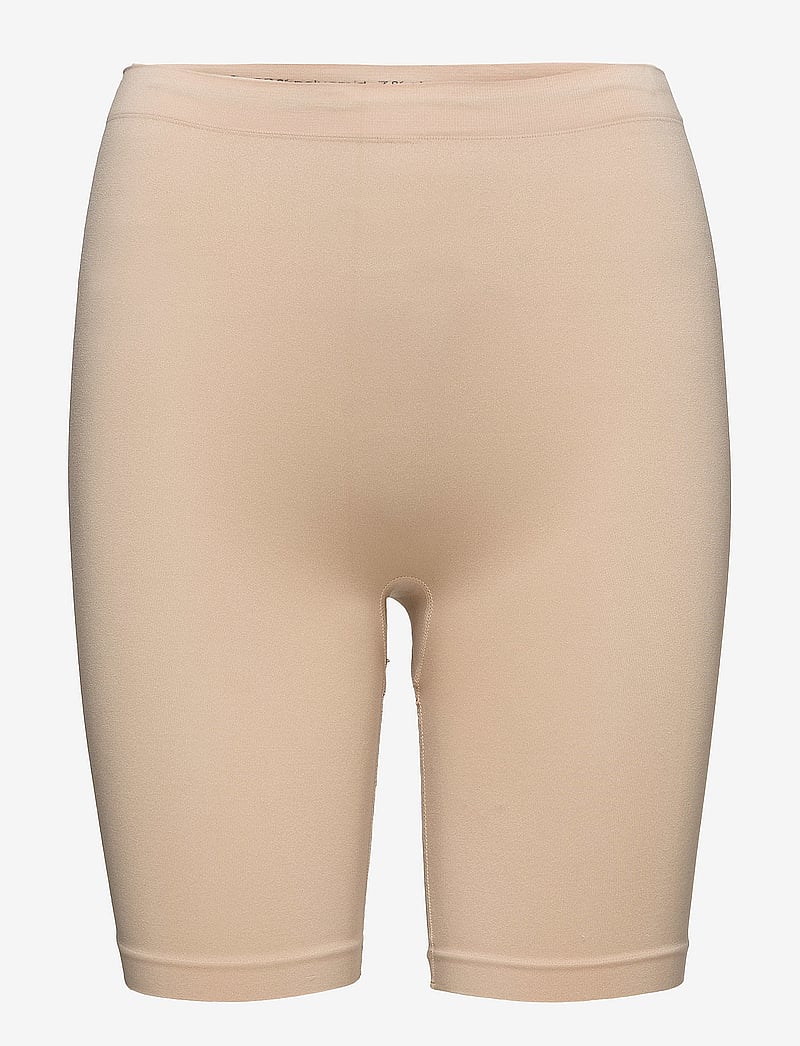 Missya - Lucia long shorts - midi & maxi trosor - nude - 0