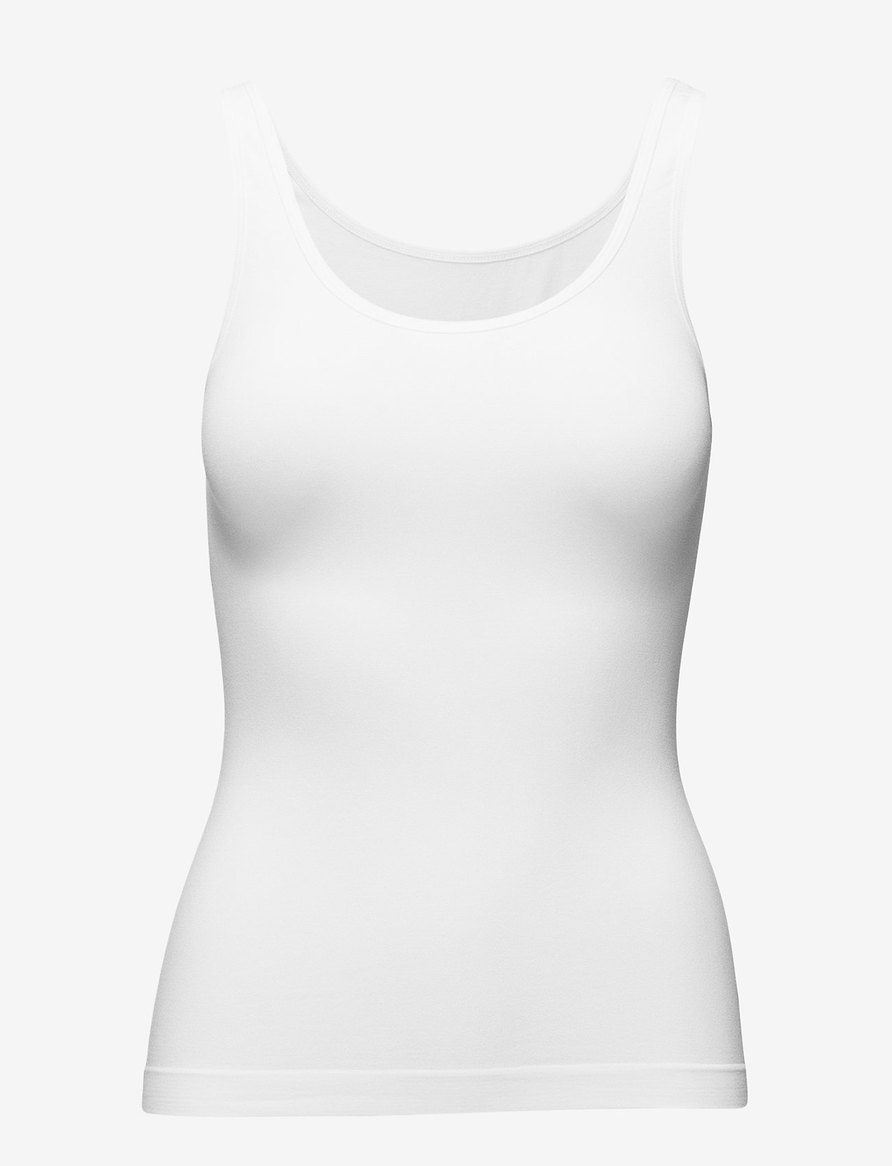 Missya - Lucia top wide strap - Ärmellose tops - white - 0
