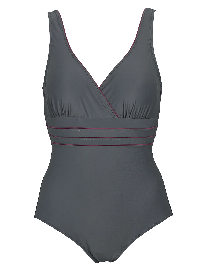 Missya - Samos Swimsuit - maudymosi kostiumėliai - dark grey - 0