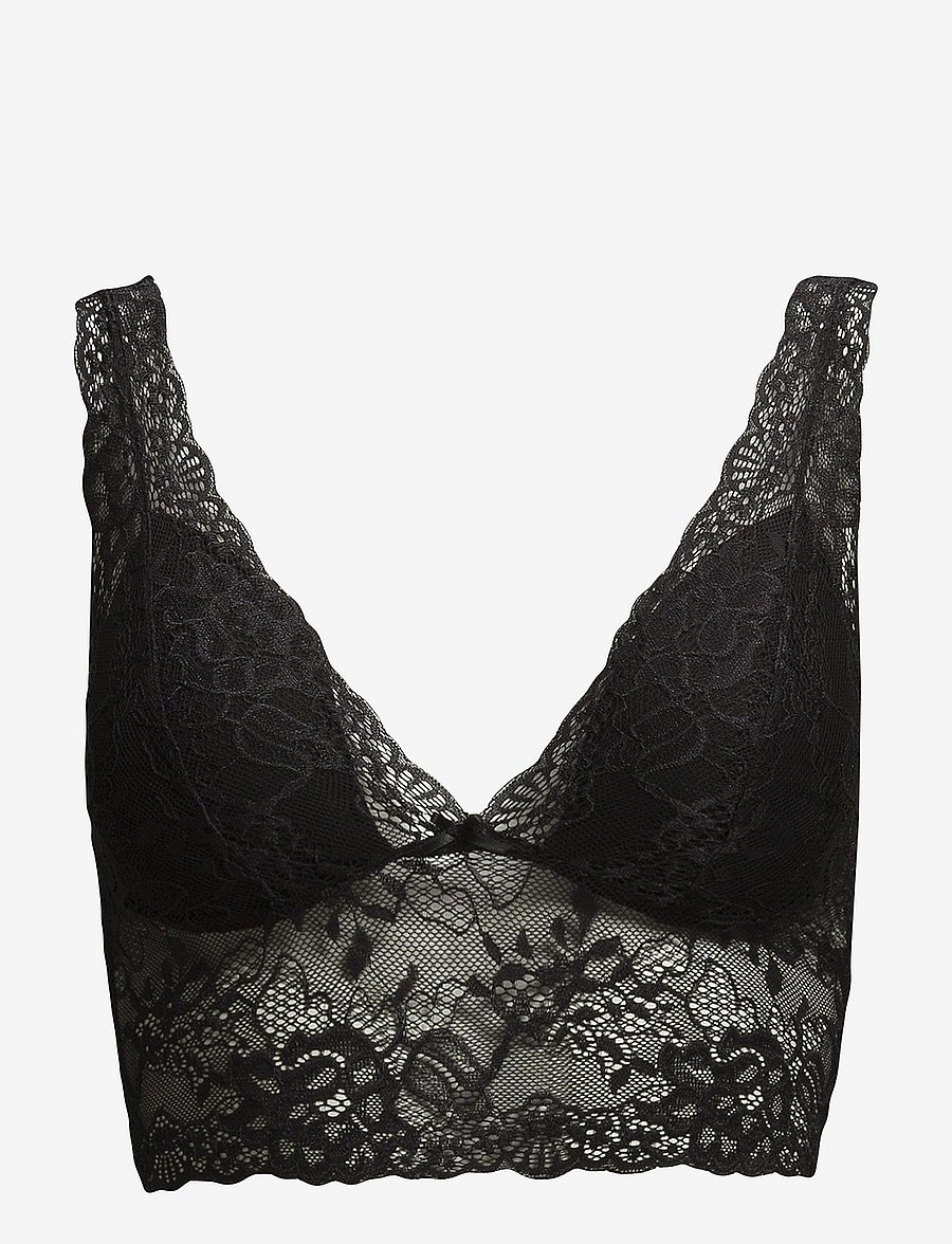 Missya - Nicole bra top - bralette - black - 0