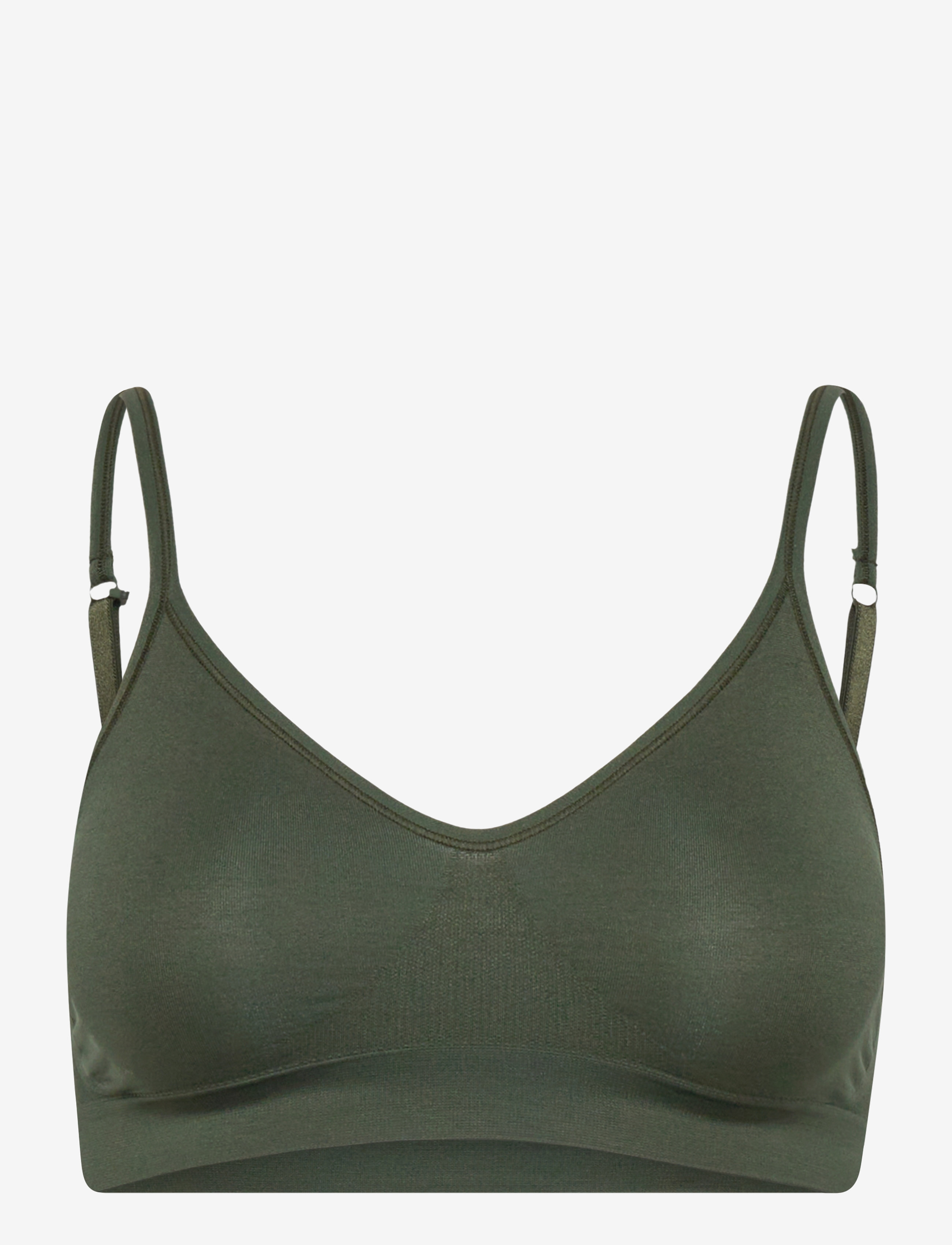 Missya Lucia bra top solid - Singlet-BH-er - ARMY GREEN / green