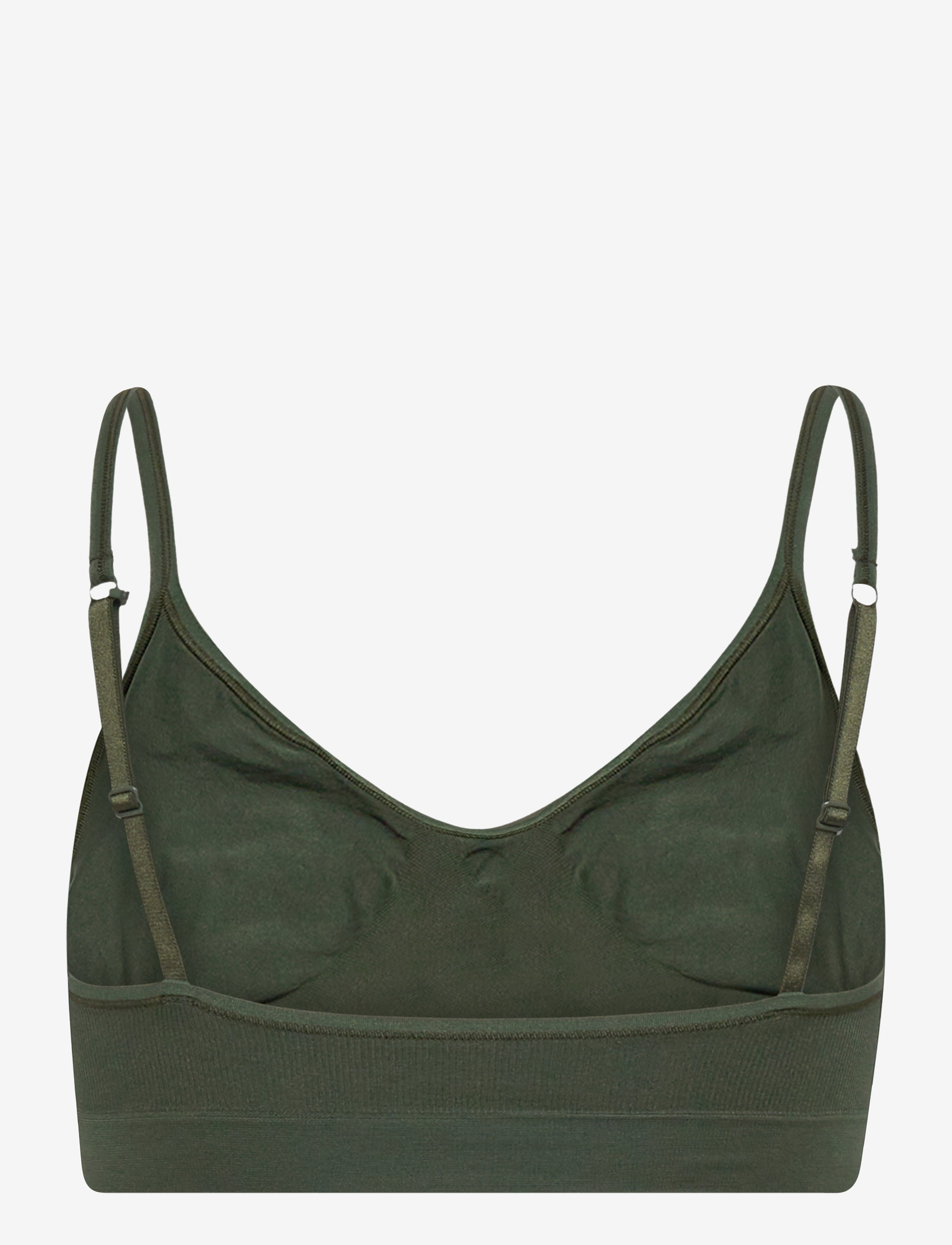 Missya - Lucia bra top solid - tank top-bh'er - army green - 1