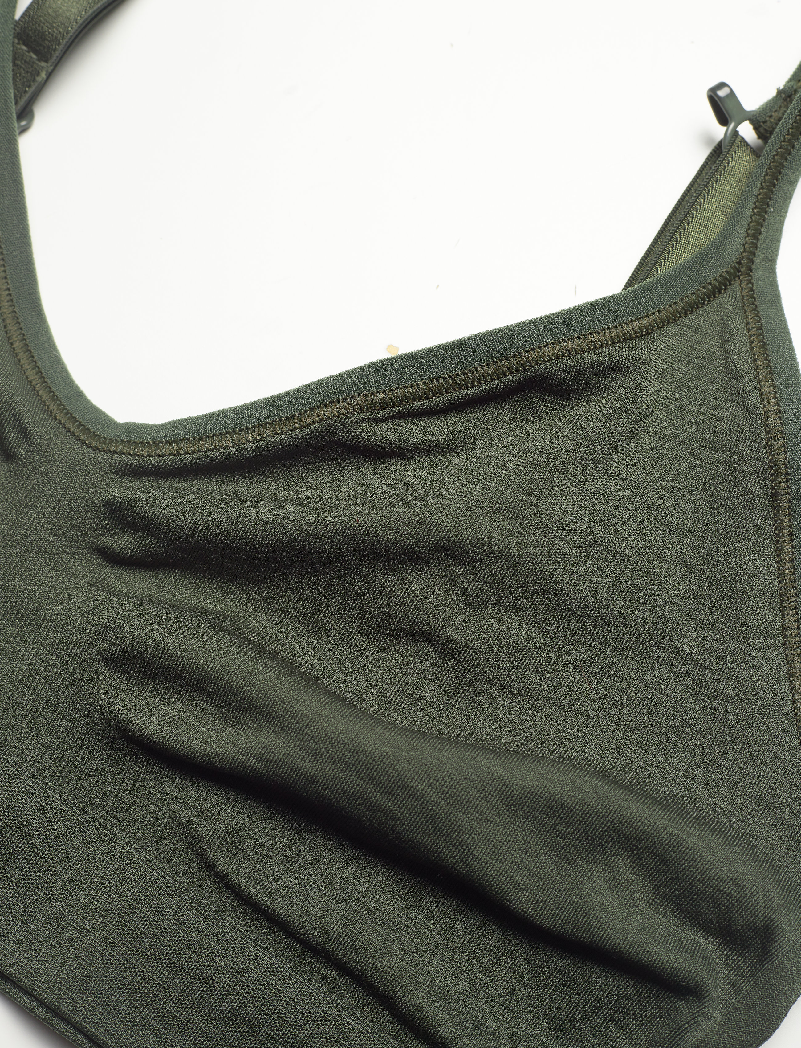 Missya - Lucia bra top solid - tank-top-bhs - army green - 2
