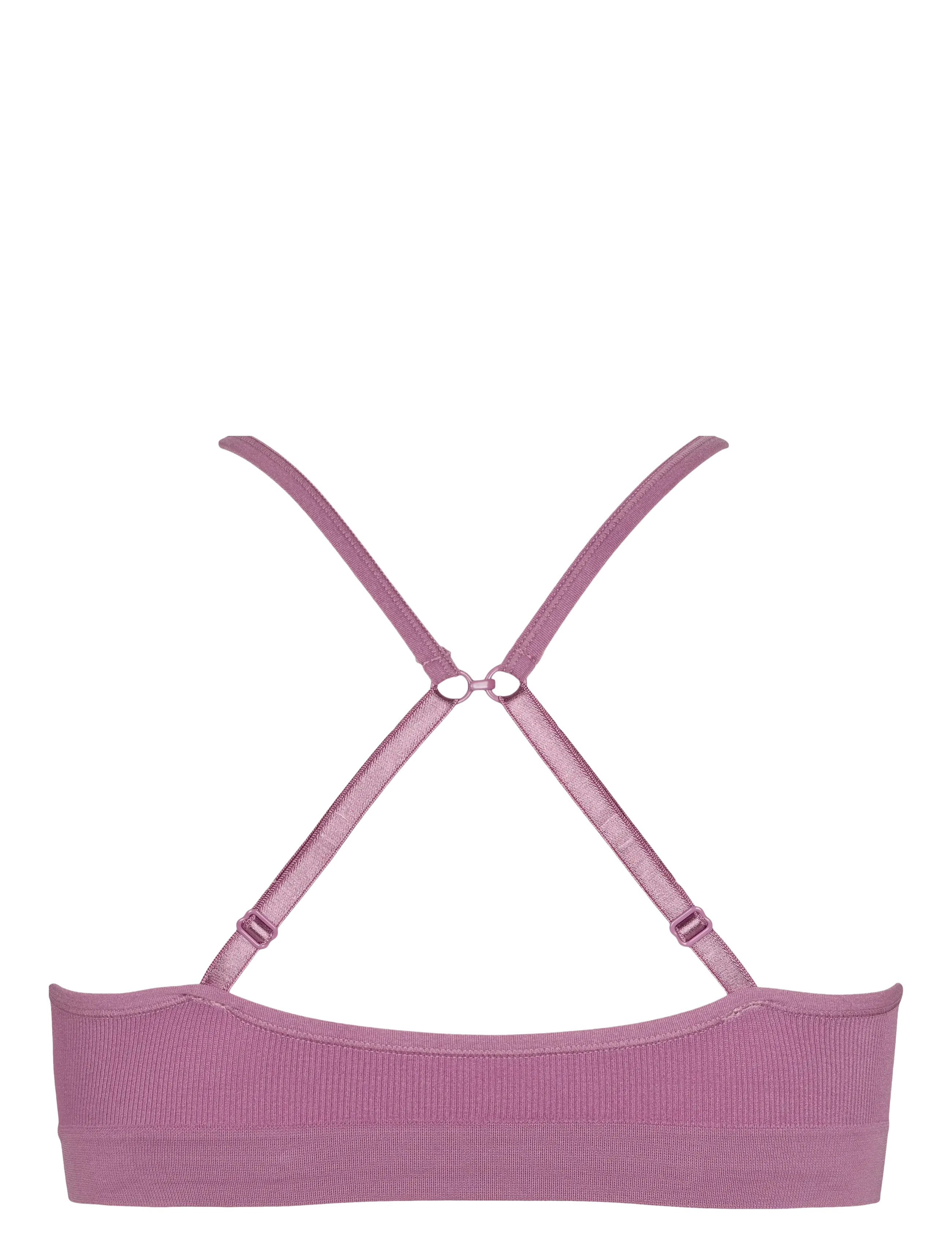 Missya - Lucia bra top solid - bh-linnen - light mulberry - 1