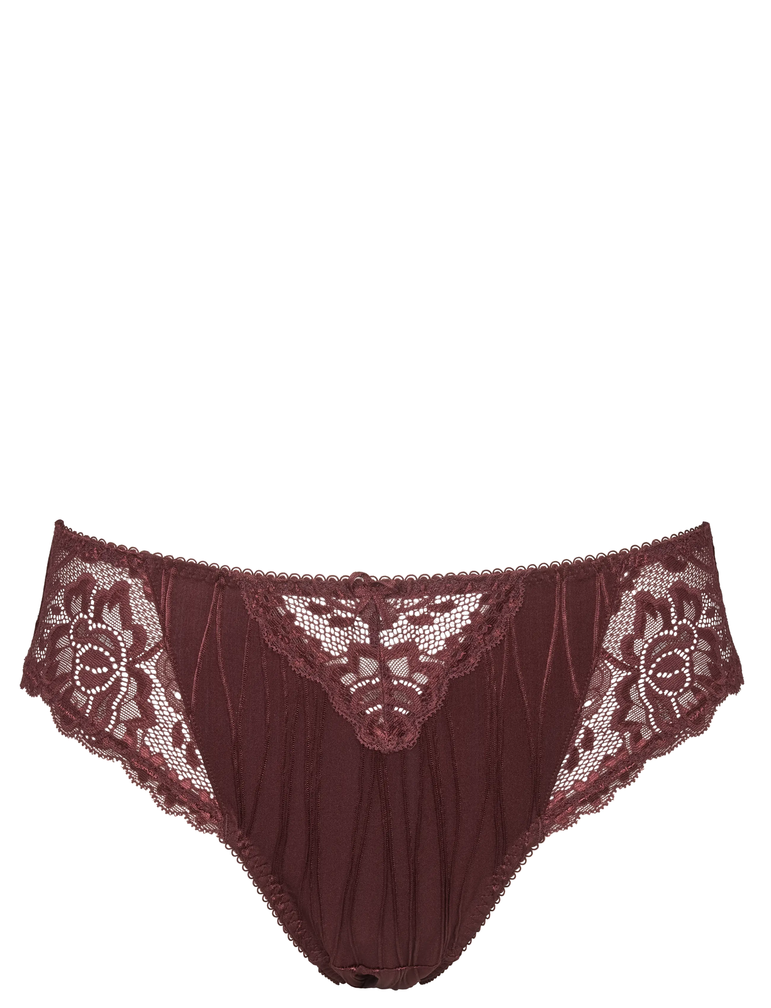 Missya Dorrit tai - Briefs - BROWN / burgundy