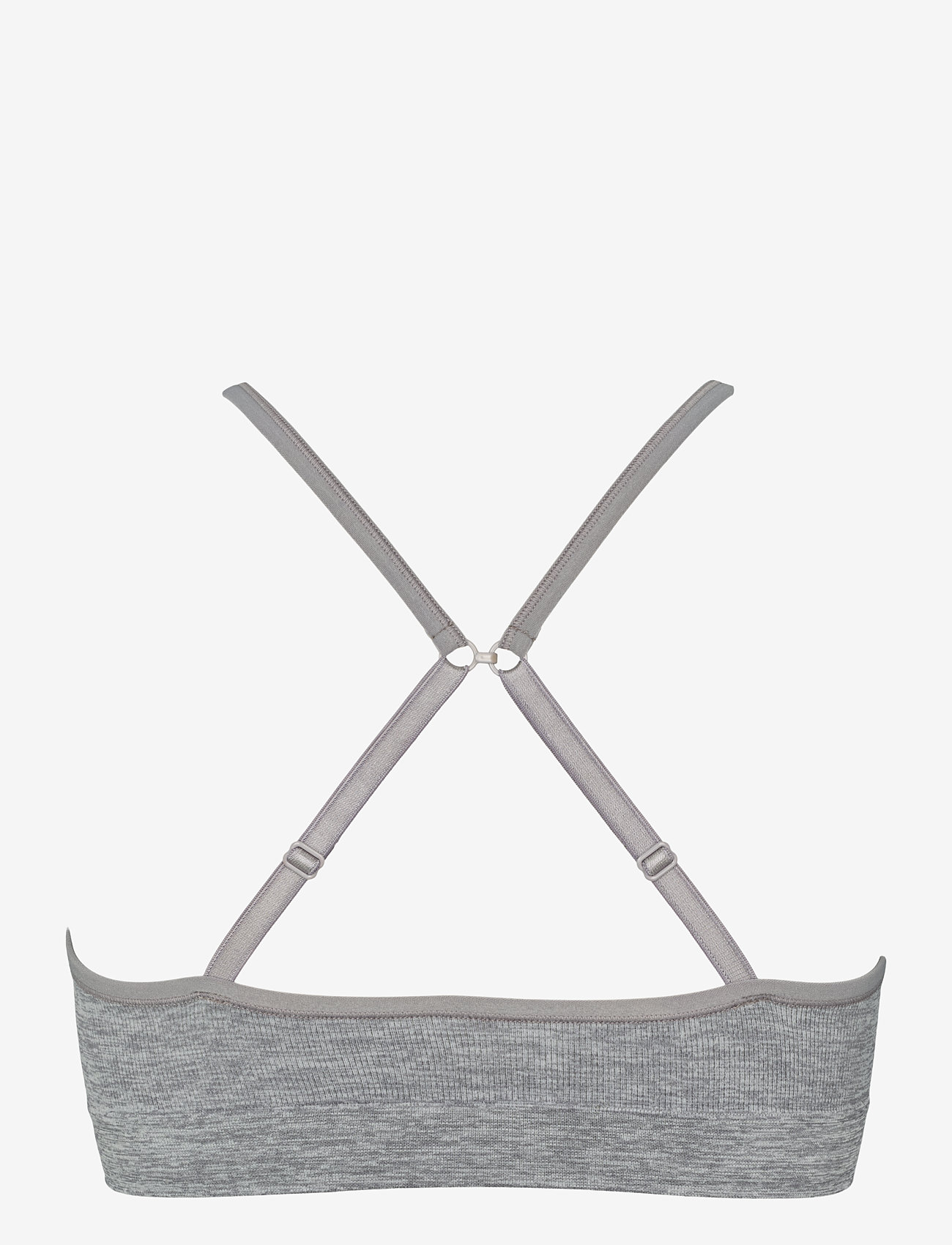 Missya - Lucia bra top melange - tank-top-bhs - light grey melange - 1