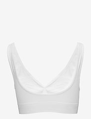 Missya - Lucia bra top wide straps - bh-linnen - white - 1