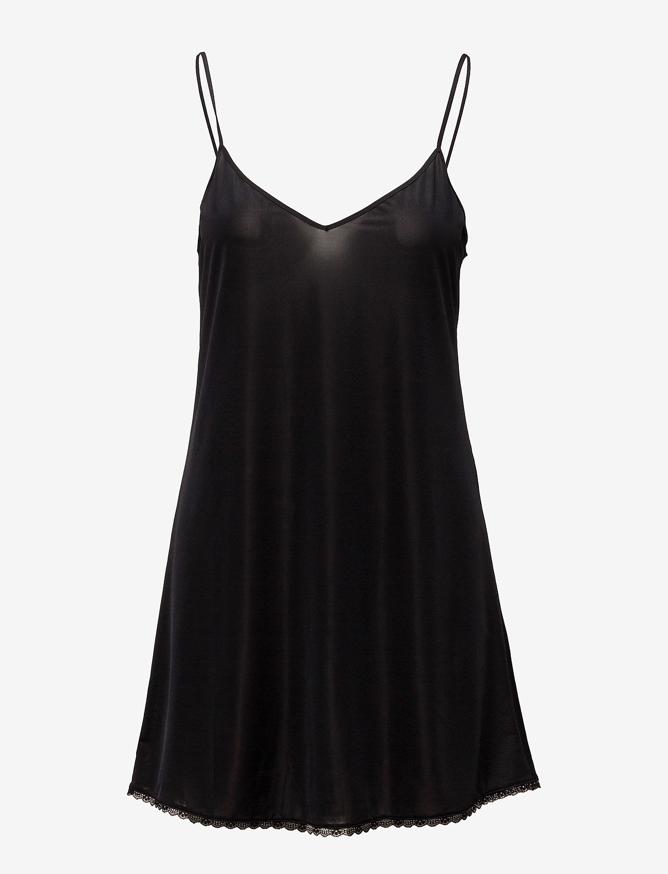 Missya - Daisy dress - nightdresses - black - 0