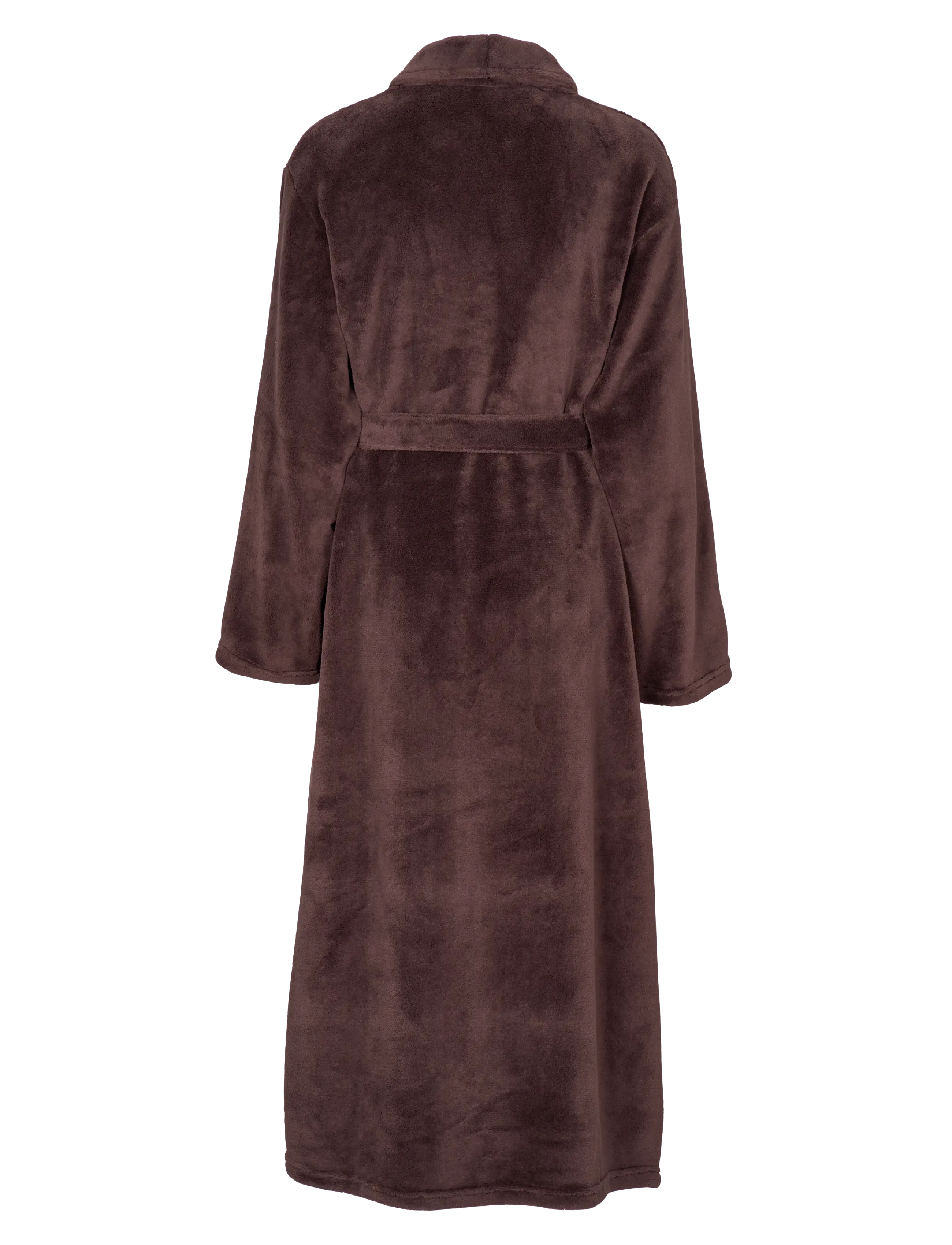 Missya - Cornflocker fleece robe long - vardagsstil - dark brown - 2